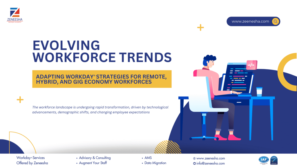 Evolving Workforce Trends: Adapting Workday Strategies for Remote, Hybrid, and Gig Economy Workforces