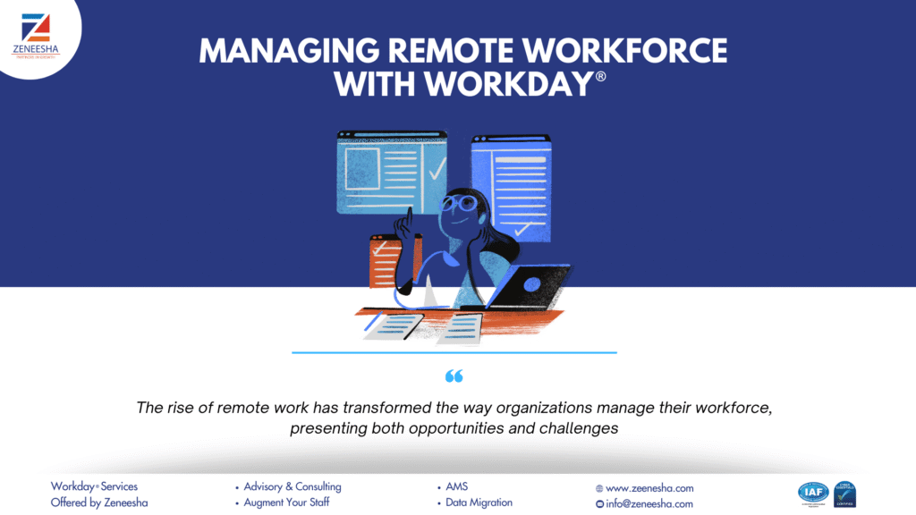Managing Remote Workforce with Workday PART 1