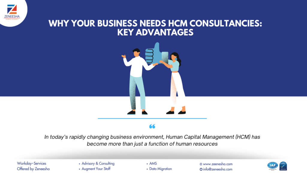 Why Your Business Needs HCM Consultancies: Key Advantages