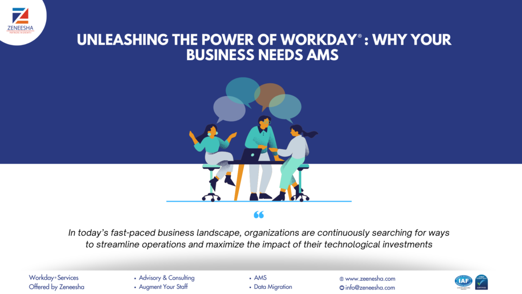 Unleashing the Power of Workday: Why Your Business Needs AMS